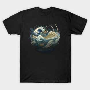 The Great Ramen Wave off Kanagawa T-Shirt